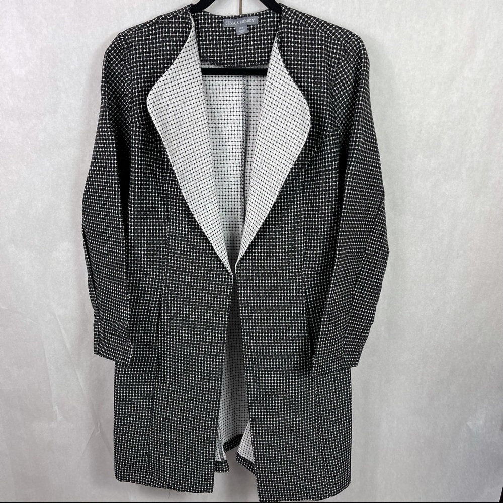 Jessica London Open Long Blazer 14W